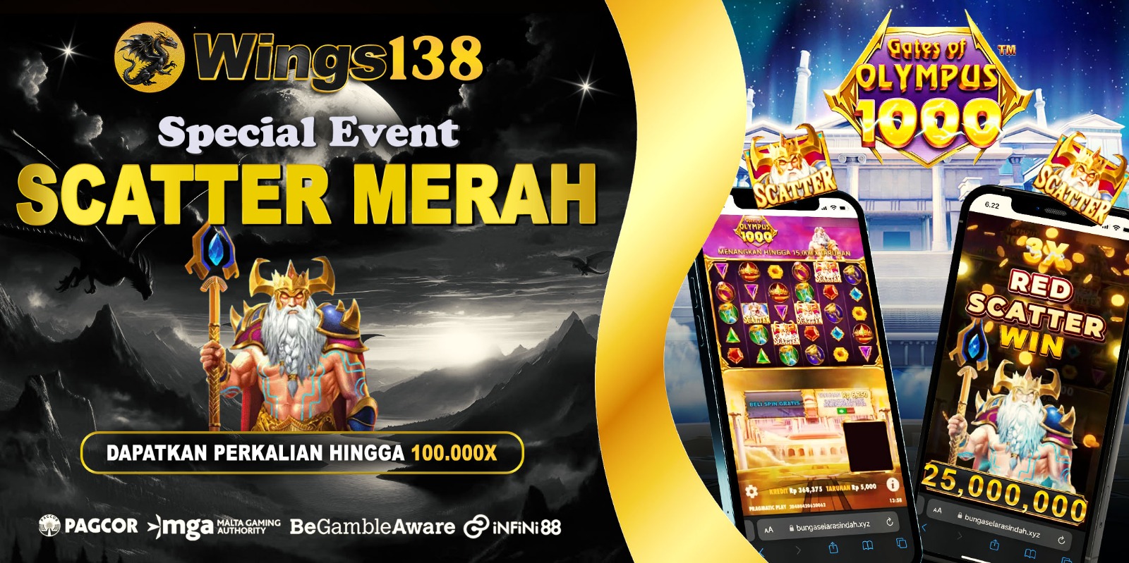 SPECIAL EVENT SCATTER MERAH