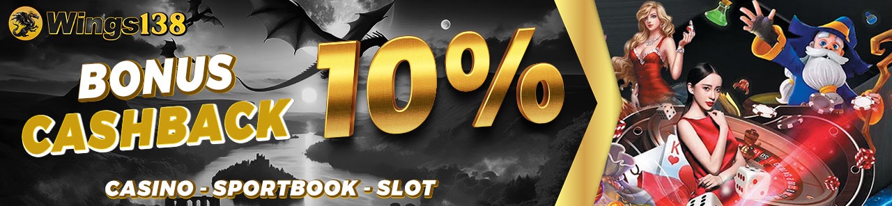 BONUS CASHBACK 10% SETIAP RABU