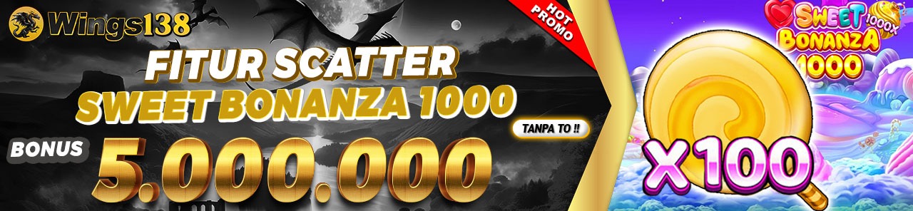 BONUS SCATTER EMAS SWEET BONANZA 1000