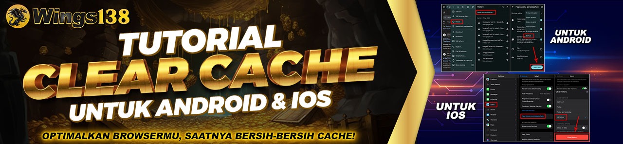 TUTORIAL CLEAR CACHE ANDROID dan IOS