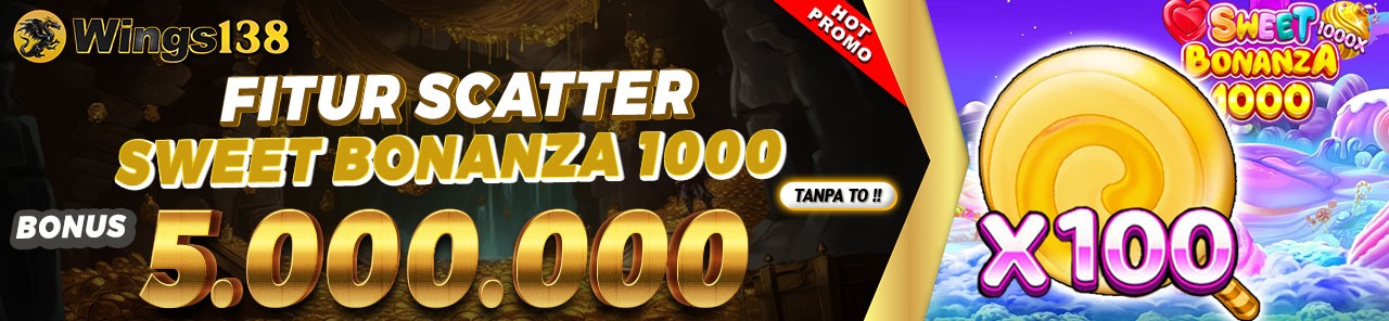 BONUS SCATTER EMAS SWEET BONANZA 1000