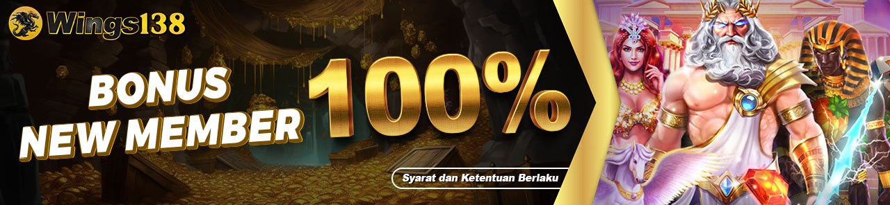 BONUS NEW MEMBER 100%