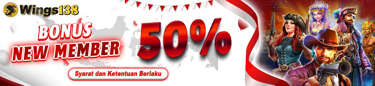 BONUS NEW MEMBER 50%