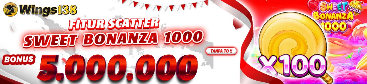 BONUS SCATTER EMAS SWEET BONANZA 1000