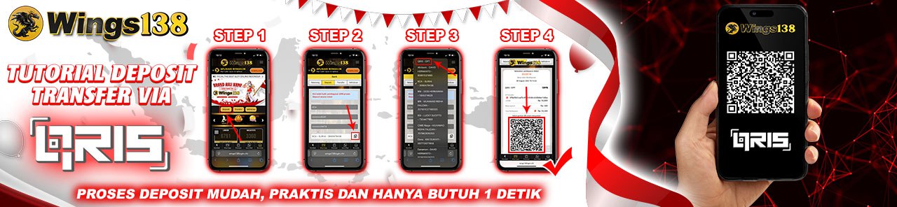 TUTORIAL DEPOSIT QRIS DI WINGS138